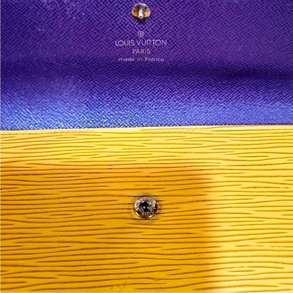 Louis Vuitton Yellow Clutch Wallet - Picture 6 of 8